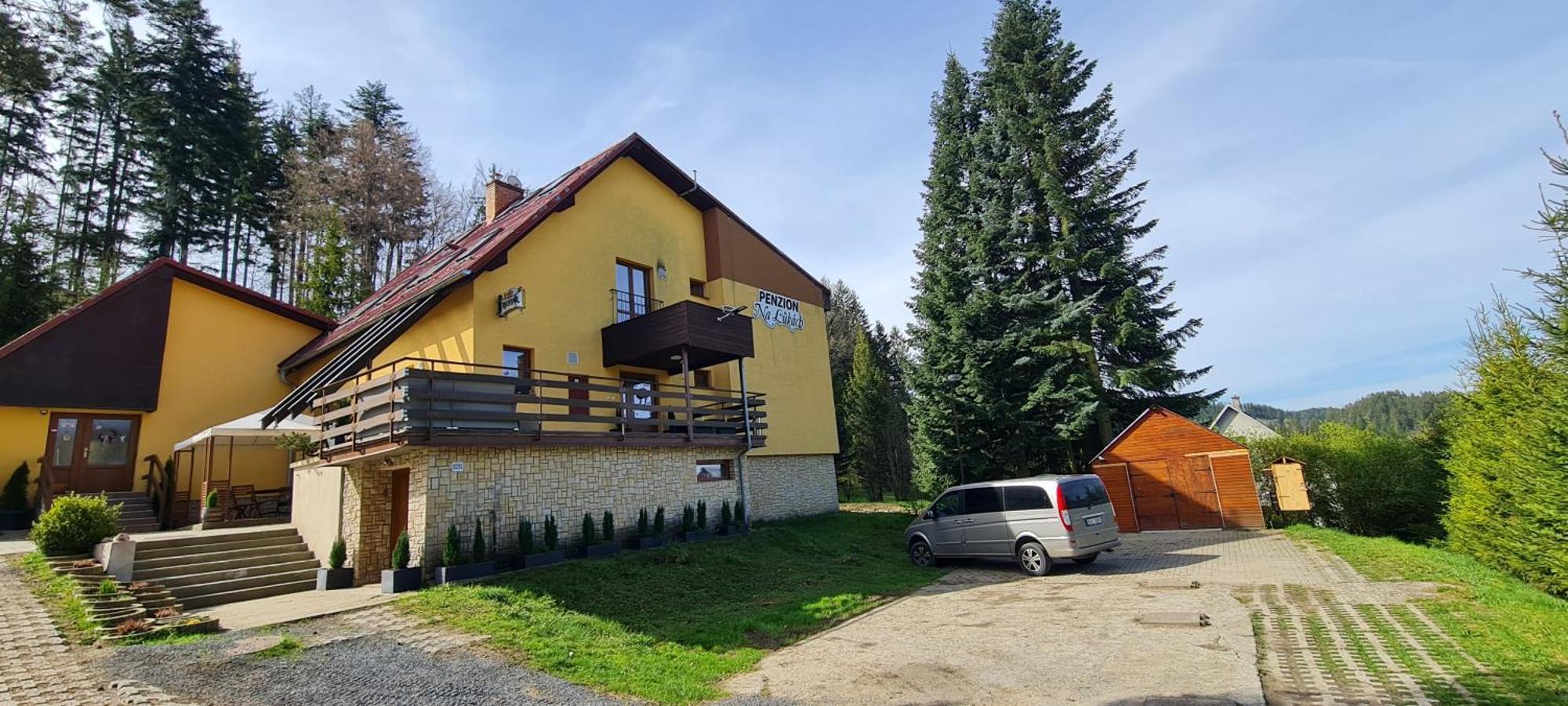 Hotel Penzion Na Lukach Horní Bečva Exterior foto